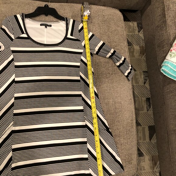Fifth & Park Striped Dress Size S - Picture 6 of 10